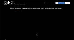 Desktop Screenshot of igl-labs.com